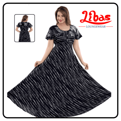 Fancy printed anarkali from Libas Loungewear - AN009