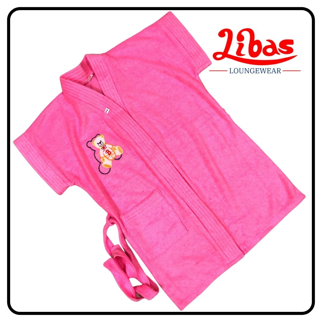 libas loungewear baby bathrobe