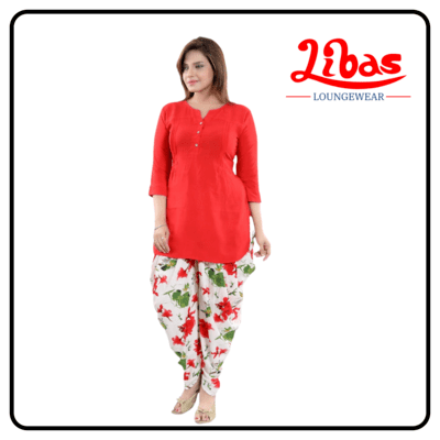 Copy of Classic Patiala Lounge Sets from Libas Loungewear - PT001
