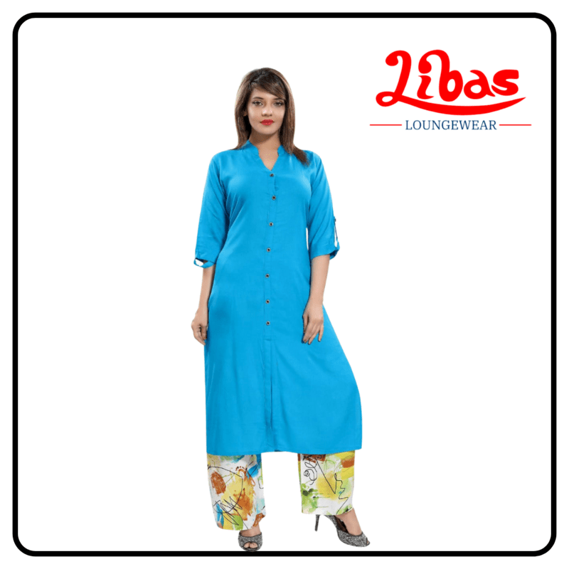 Classic Palazzo Lounge Sets from Libas Loungewear - PZ001 Classic Palazzo Lounge Sets from Libas Loungewear - PZ001