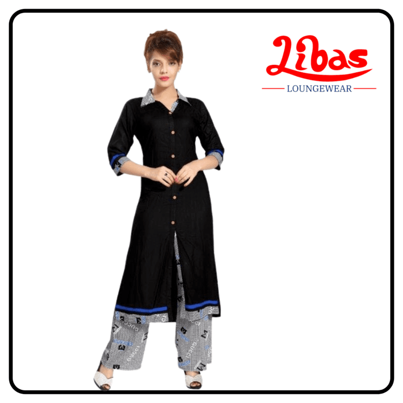 Classic Palazzo Lounge Sets from Libas Loungewear - PZ015