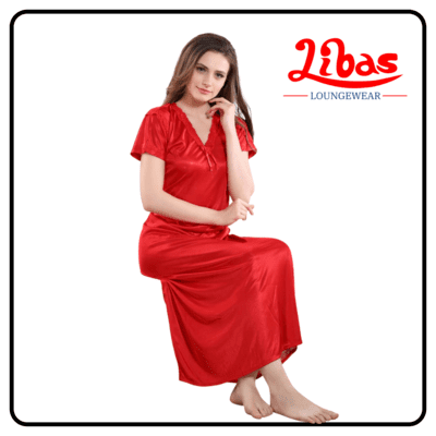 Satin nighty from libas loungewear - ST001