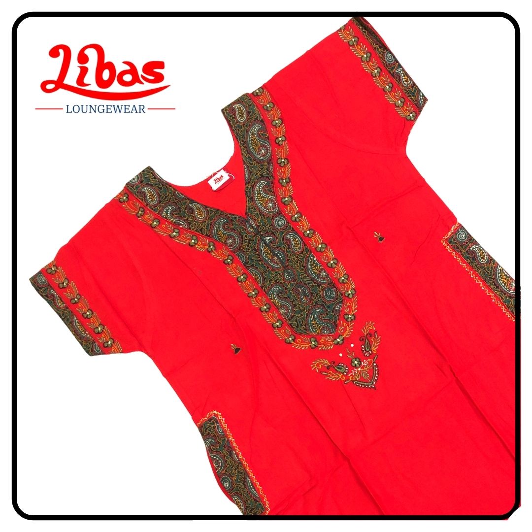 Embroidery Nighties Libas loungewear