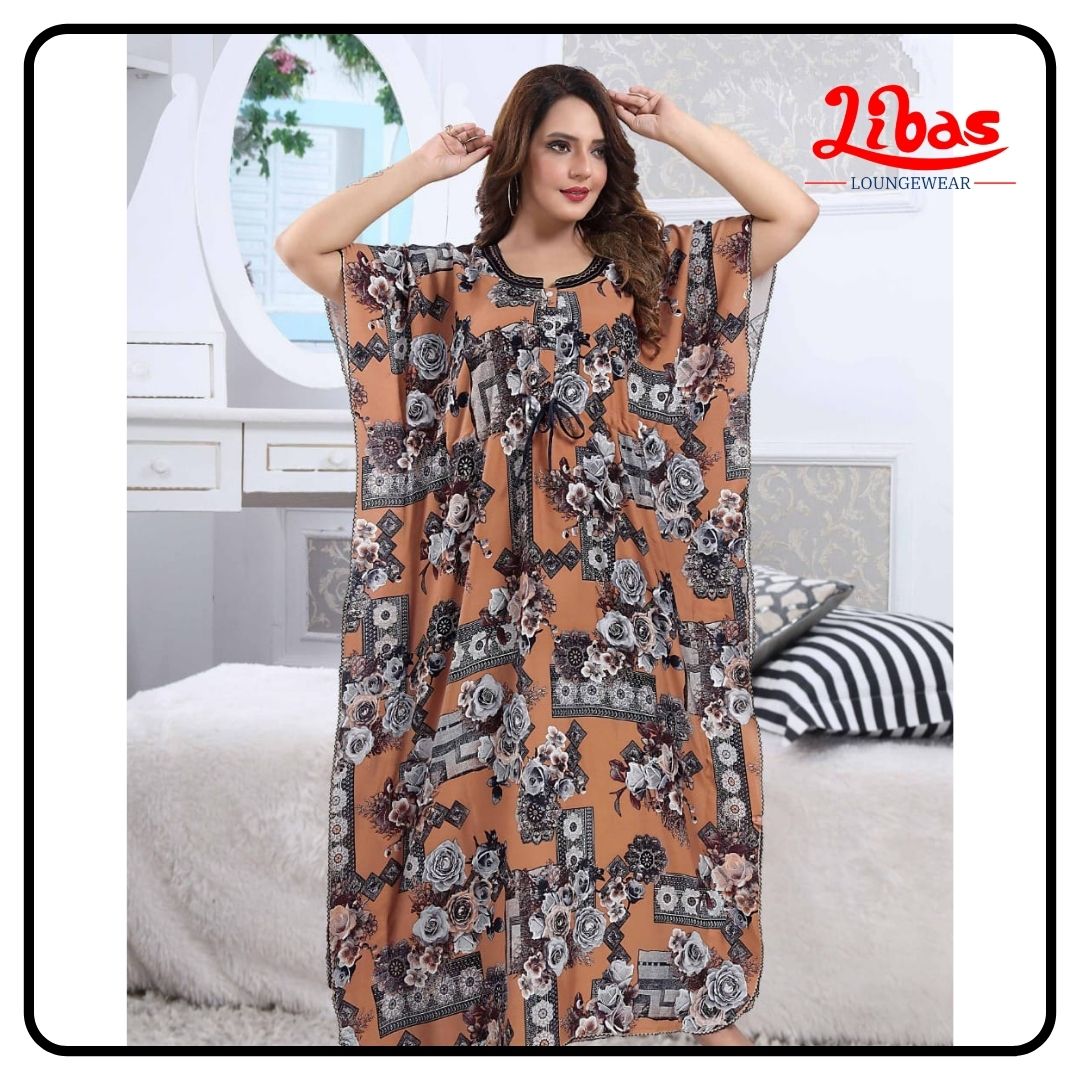 kaftan nighty cotton