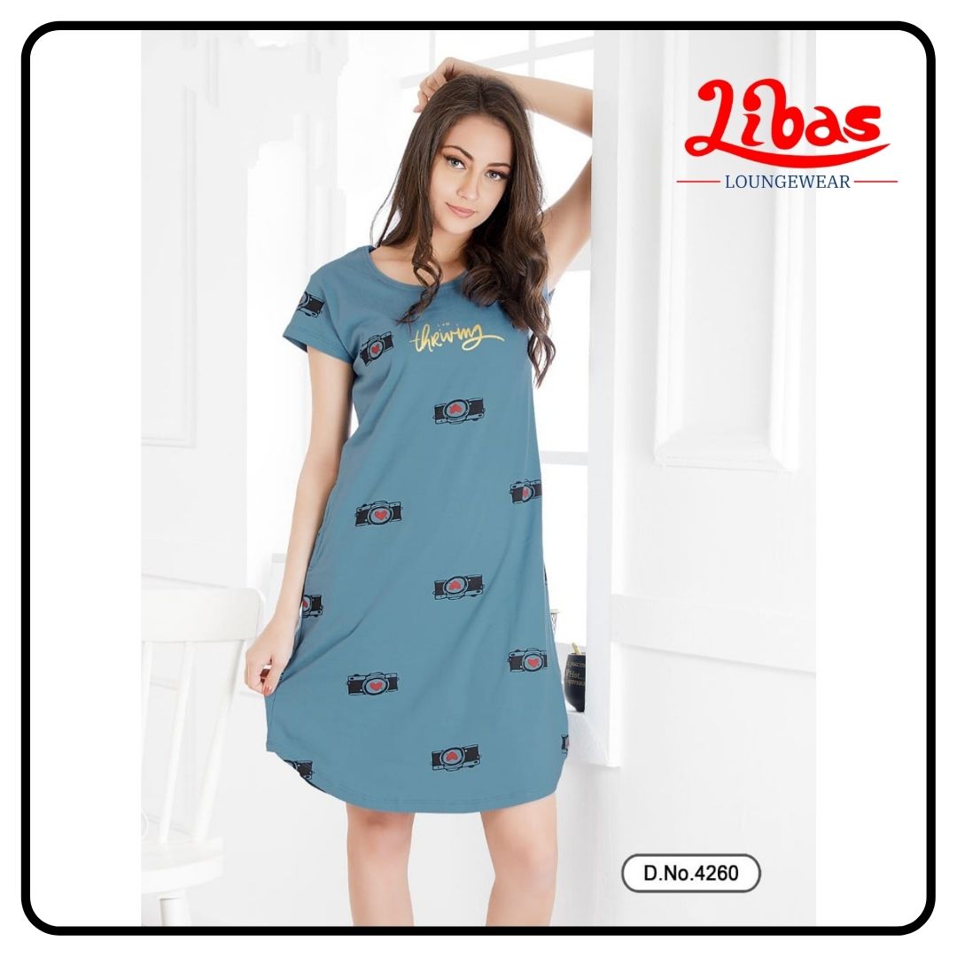 libas loungewear short nighty